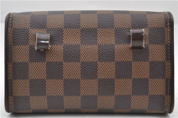 Authentic Louis Vuitton Damier Pochette Florentine S Waist Bag N51856 LV 7404E