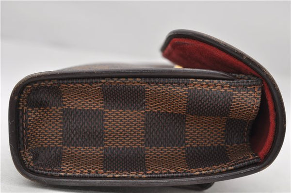 Authentic Louis Vuitton Damier Pochette Florentine S Waist Bag N51856 LV 7404E