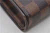 Authentic Louis Vuitton Damier Pochette Florentine S Waist Bag N51856 LV 7404E
