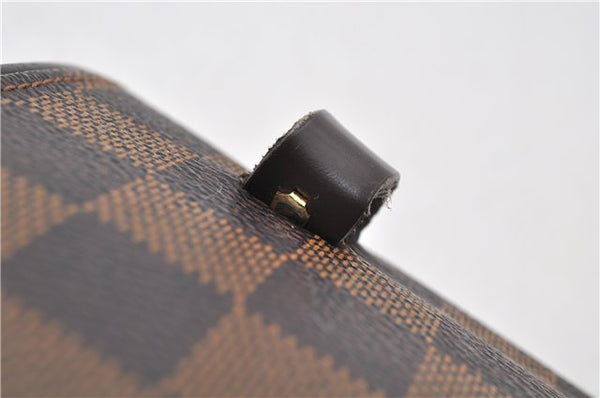 Authentic Louis Vuitton Damier Pochette Florentine S Waist Bag N51856 LV 7404E