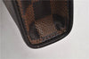 Authentic Louis Vuitton Damier Pochette Florentine S Waist Bag N51856 LV 7404E