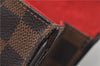 Authentic Louis Vuitton Damier Pochette Florentine S Waist Bag N51856 LV 7404E