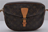 Auth Louis Vuitton Monogram Jeune Fille MM Shoulder Cross Bag M51226 LV 7406D