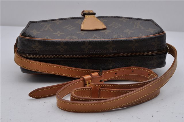Auth Louis Vuitton Monogram Jeune Fille MM Shoulder Cross Bag M51226 LV 7406D