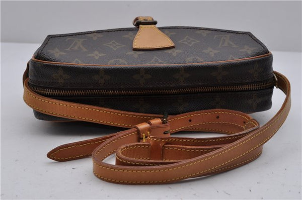 Auth Louis Vuitton Monogram Jeune Fille MM Shoulder Cross Bag M51226 LV 7406D