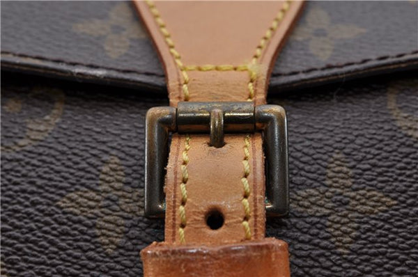 Auth Louis Vuitton Monogram Jeune Fille MM Shoulder Cross Bag M51226 LV 7406D