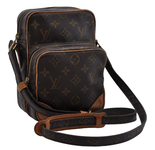 Authentic Louis Vuitton Monogram Amazone Shoulder Cross Body Bag M45236 LV 7410D