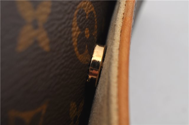 Authentic Louis Vuitton Monogram Pochette Twin PM Shoulder Bag M51854 LV 7413E