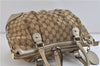 Auth GUCCI Sukey 2Way Shoulder Hand Bag GG Canvas Leather 247902 Brown 7417C