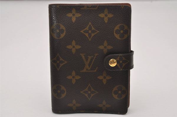 Authentic Louis Vuitton Monogram Agenda PM Notebook Cover R20005 LV 7420I