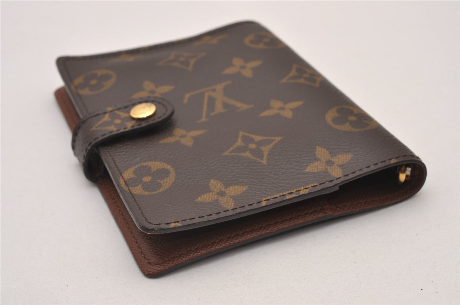 Authentic Louis Vuitton Monogram Agenda PM Notebook Cover R20005 LV 7420I