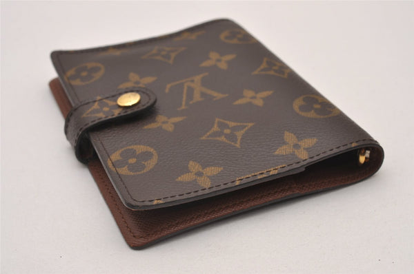 Authentic Louis Vuitton Monogram Agenda PM Notebook Cover R20005 LV 7420I