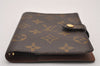 Authentic Louis Vuitton Monogram Agenda PM Notebook Cover R20005 LV 7420I