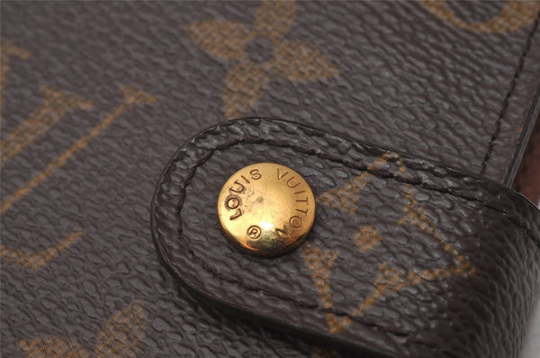 Authentic Louis Vuitton Monogram Agenda PM Notebook Cover R20005 LV 7420I