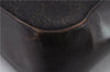 Authentic GUCCI Shoulder Tote Bag GG Canvas Leather 73983 Brown 7421C