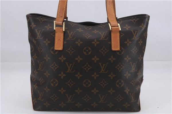 Authentic Louis Vuitton Monogram Cabas Piano Tote Bag M51148 LV 7421D