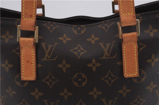 Authentic Louis Vuitton Monogram Cabas Piano Tote Bag M51148 LV 7421D