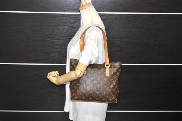 Authentic Louis Vuitton Monogram Cabas Piano Tote Bag M51148 LV 7421D