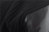Authentic GUCCI Bamboo Tote Hand Bag Nylon Leather Black 7422C