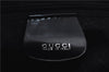 Authentic GUCCI Bamboo Tote Hand Bag Nylon Leather Black 7422C