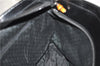 Authentic GUCCI Bamboo Tote Hand Bag Nylon Leather Black 7422C