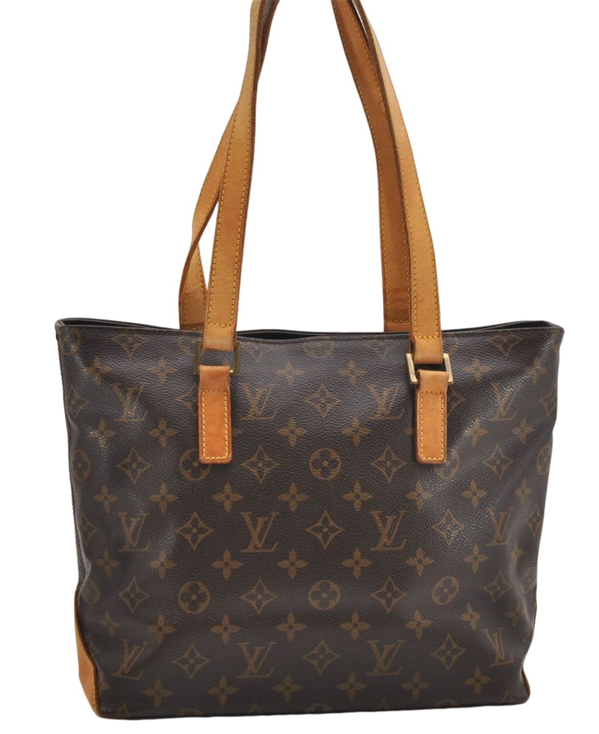 Authentic Louis Vuitton Monogram Cabas Piano Tote Bag M51148 LV 7422D
