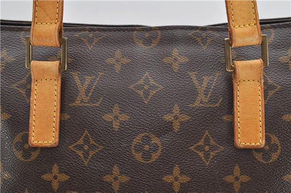 Authentic Louis Vuitton Monogram Cabas Piano Tote Bag M51148 LV 7422D