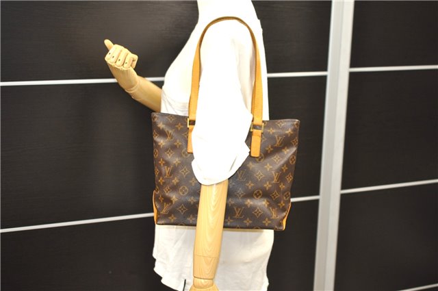 Authentic Louis Vuitton Monogram Cabas Piano Tote Bag M51148 LV 7422D