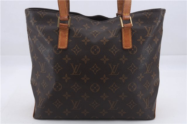 Authentic Louis Vuitton Monogram Cabas Piano Tote Bag M51148 LV 7423D
