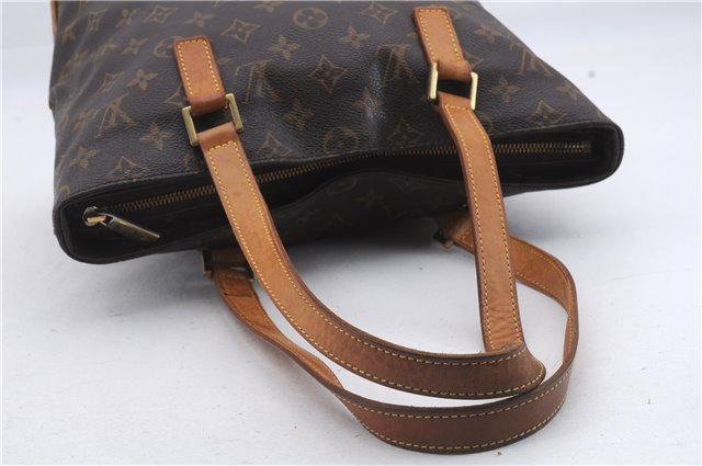 Authentic Louis Vuitton Monogram Cabas Piano Tote Bag M51148 LV 7423D
