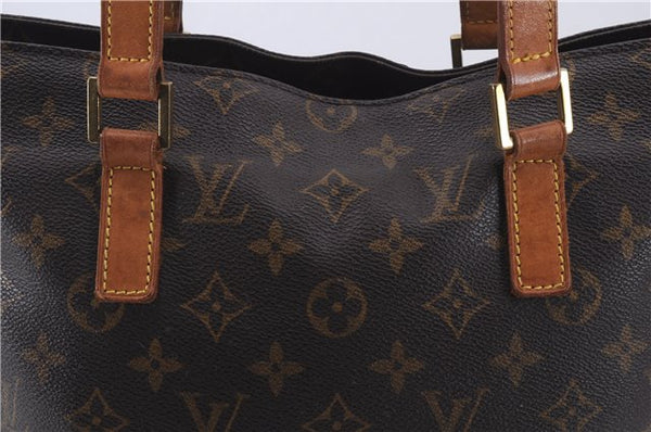 Authentic Louis Vuitton Monogram Cabas Piano Tote Bag M51148 LV 7423D