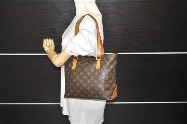 Authentic Louis Vuitton Monogram Cabas Piano Tote Bag M51148 LV 7423D