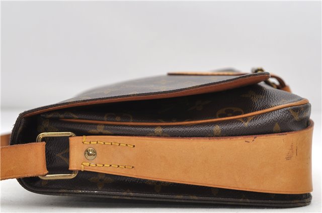 Auth Louis Vuitton Monogram Cartouchiere GM Shoulder Cross Bag M51252 LV 7424D