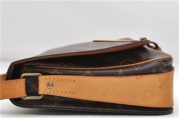 Auth Louis Vuitton Monogram Cartouchiere GM Shoulder Cross Bag M51252 LV 7424D