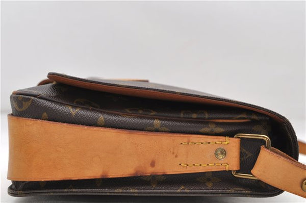 Auth Louis Vuitton Monogram Cartouchiere GM Shoulder Cross Bag M51252 LV 7424D
