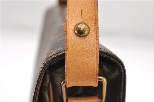 Auth Louis Vuitton Monogram Cartouchiere GM Shoulder Cross Bag M51252 LV 7424D