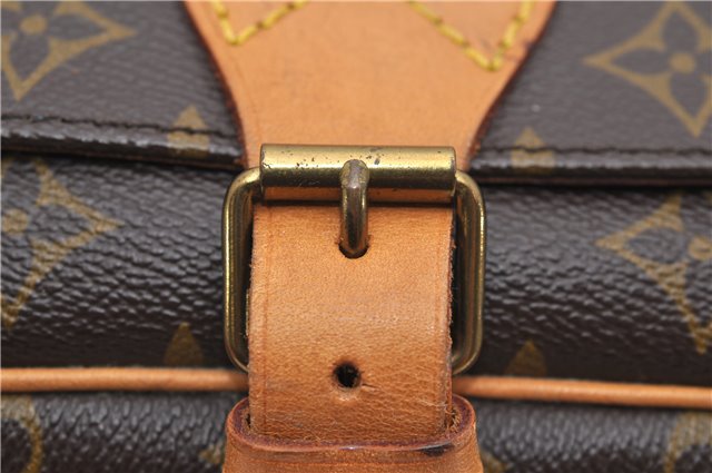 Auth Louis Vuitton Monogram Cartouchiere GM Shoulder Cross Bag M51252 LV 7424D