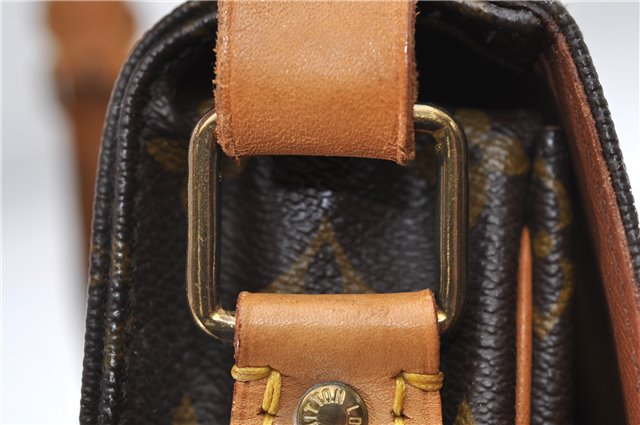 Auth Louis Vuitton Monogram Cartouchiere GM Shoulder Cross Bag M51252 LV 7424D