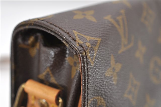 Auth Louis Vuitton Monogram Cartouchiere GM Shoulder Cross Bag M51252 LV 7424D