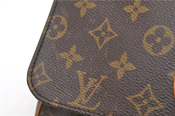 Auth Louis Vuitton Monogram Cartouchiere GM Shoulder Cross Bag M51252 LV 7424D