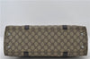Authentic GUCCI Shoulder Tote Bag GG PVC Leather 114595 Brown 7424E
