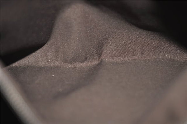 Authentic GUCCI Shoulder Tote Bag GG PVC Leather 114595 Brown 7424E