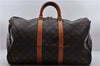 Auth Louis Vuitton Monogram Keepall Bandouliere 45 Boston Bag M41418 LV 7426D