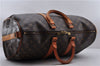 Auth Louis Vuitton Monogram Keepall Bandouliere 45 Boston Bag M41418 LV 7426D