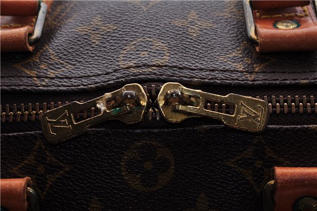 Auth Louis Vuitton Monogram Keepall Bandouliere 45 Boston Bag M41418 LV 7426D