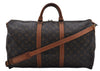 Auth Louis Vuitton Monogram Keepall Bandouliere 50 Boston Bag M41416 LV 7427D