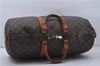 Auth Louis Vuitton Monogram Keepall Bandouliere 50 Boston Bag M41416 LV 7427D