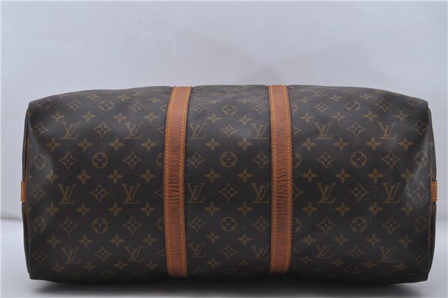 Auth Louis Vuitton Monogram Keepall Bandouliere 50 Boston Bag M41416 LV 7427D