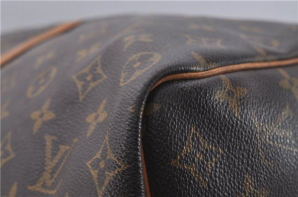 Auth Louis Vuitton Monogram Keepall Bandouliere 50 Boston Bag M41416 LV 7427D