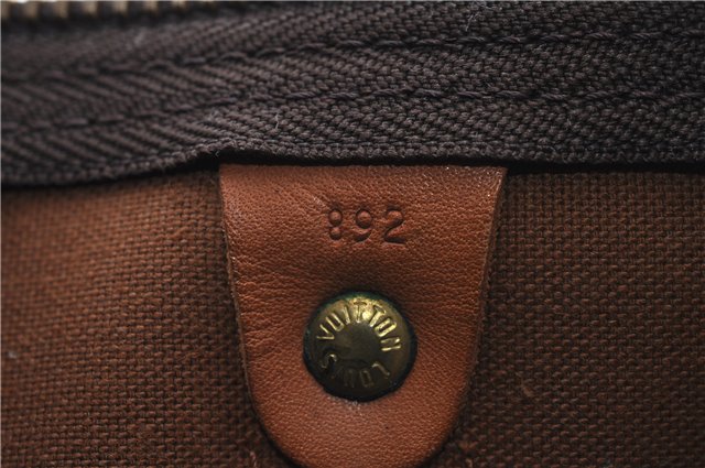 Auth Louis Vuitton Monogram Keepall Bandouliere 50 Boston Bag M41416 LV 7427D